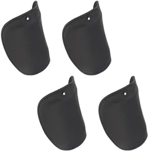 iplusmile 2 Pairs Labor Protection Shoe Toe Caps Black Shoes Insulation Shoes Protector Shoes Protective Cover Protective Shoe Cover Shoe Covers Cowhide Outdoor Work Boot Covers