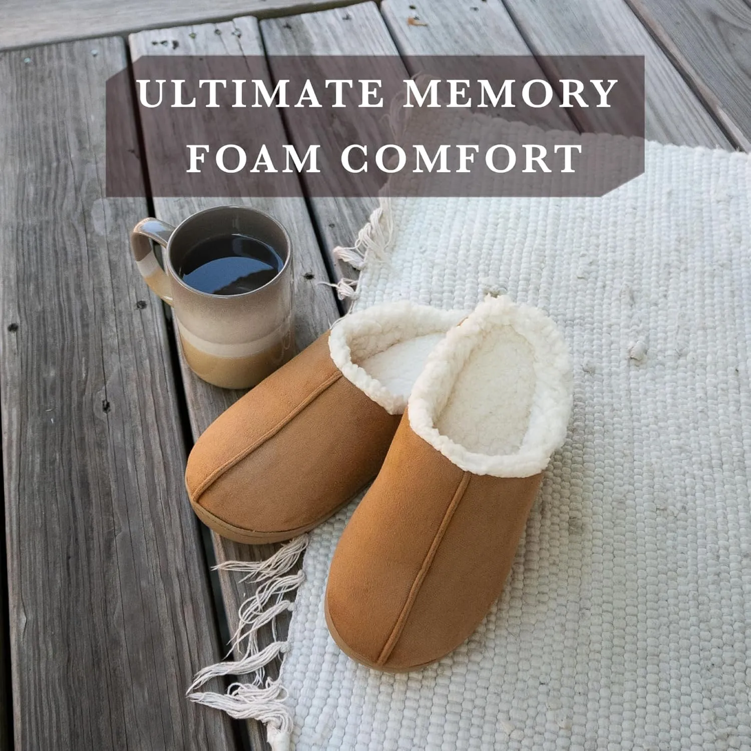 isotoner Women's Microsuede Hoodback Slipper: Non-Slip Sole, Indoor/Outdoor, Memory Foam, Machine Washable