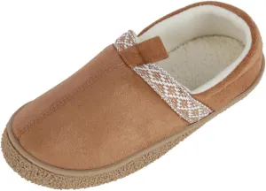 isotoner Women's Sienna Recycled Microsuede Closed Back Slipper