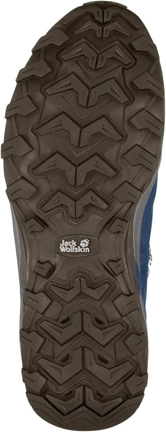 Jack Wolfskin Women's Refugio Texapore Mid Hiking Shoe Backpacking Boot, 37.5 EU