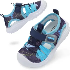 JOINFREE Toddler Boys Girls Water Shoes Breathable Qucik Dry Sport Beach Sandals Lightweight Barefoot Flexible
