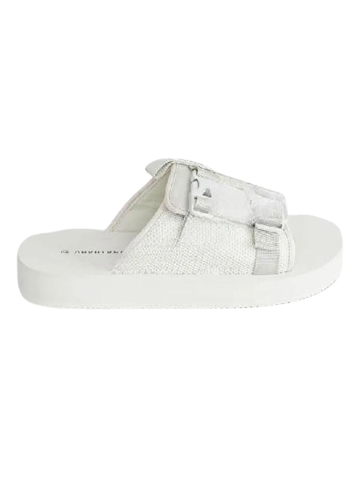 Jonathan D Sandal Buckle White