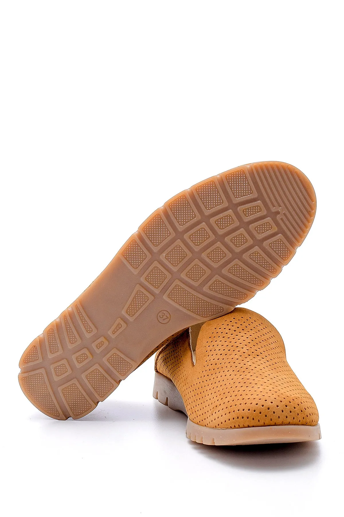 Kadın Nubuk Deri Loafer