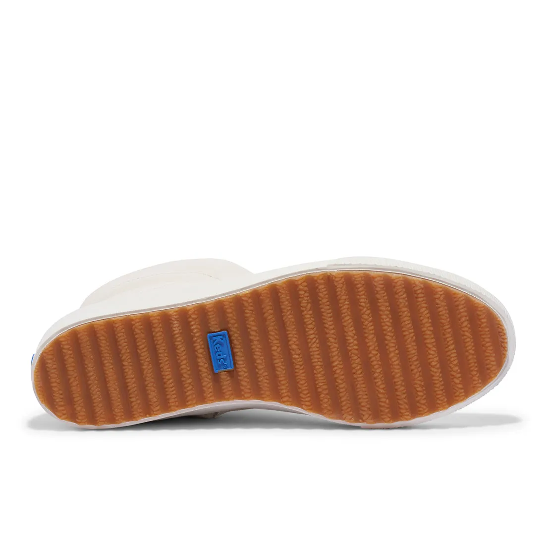 Keds Womens' Remi Mid Zip Leather Off White (WH68100)