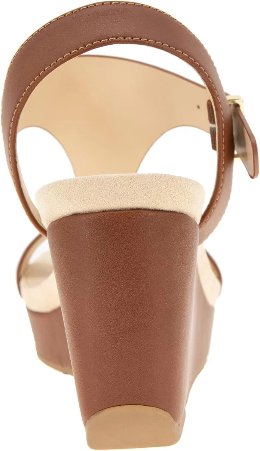 Kenneth Cole REACTION Women's Card T-Strap Wedge Sandal