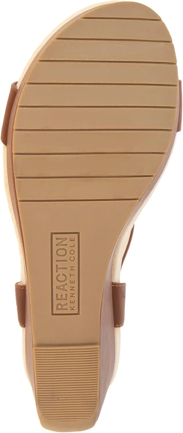 Kenneth Cole REACTION Women's Card T-Strap Wedge Sandal