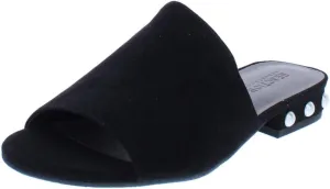 Kenneth Cole Women's Vikki Slip on Sandal Embellished Heel Slide