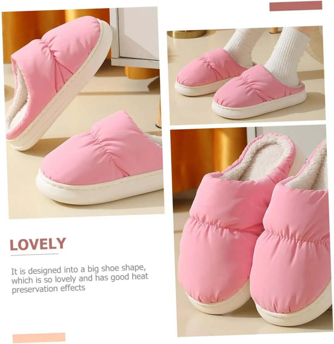 KESYOO 1 Pair Foot Warming Shoes Electric Feet Warmer Slippers Warmer Electric Slipper Socks Winter