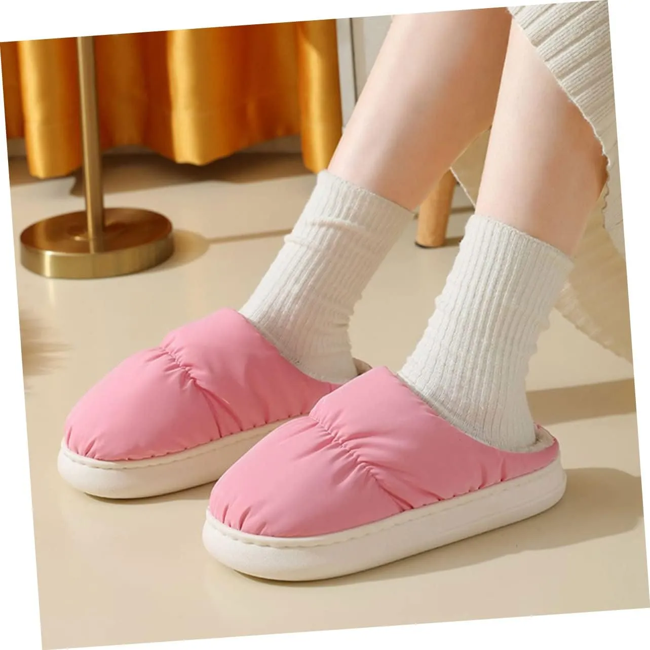 KESYOO 1 Pair Foot Warming Shoes Electric Feet Warmer Slippers Warmer Electric Slipper Socks Winter
