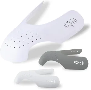 Kg’s Crease Guards – Anti Crease Shoe Protector, Heavy Duty Shield Inserts for Shoe Crease and Safety Protection, Set of 4 Pairs (Medium)