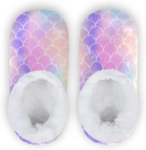Kids Boys Girls Slippers Soft Memory Foam Indoor Toddler House Slipper Non Slip Spa Travel Household Shoes for Winter Home Bedroom Christmas Dragon Koala Mermaid Bees..