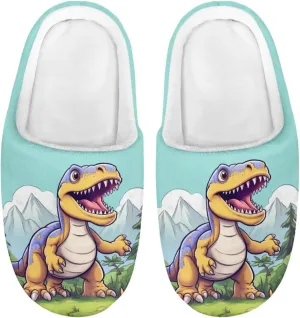 Kids Slippers for Girls Boys Warm Plush House Slippers Bedroom Slip On Fuzzy Slippers Size 9-14.5