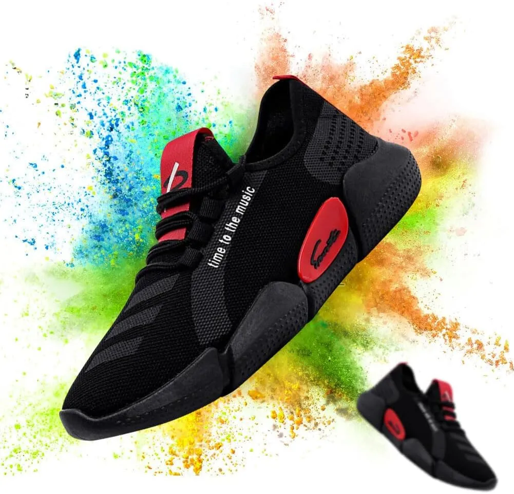 KUNWFNIX Mens Slip On Walking Shoes Non Slip Running Shoes Lightweight Workout Shoes Breathable Mesh Fashion Casual Sneakers