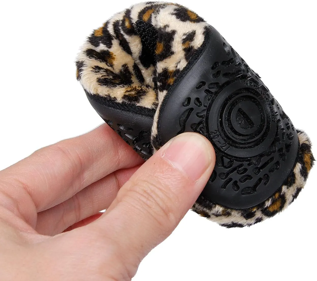 L-RUN Toddler Boys Girls House Slippers Indoor Home Shoes Warm Slipper Socks for Kids Baby Soft Winter Warm Walking Shoes