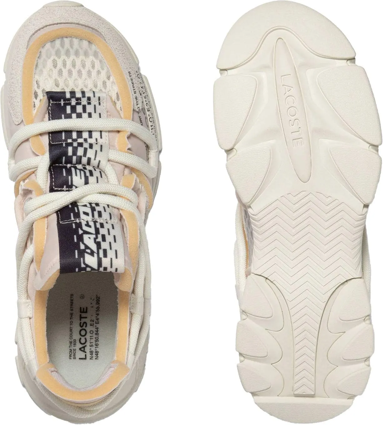 Lacoste Men's L003 Active Runway Textile Sneaker