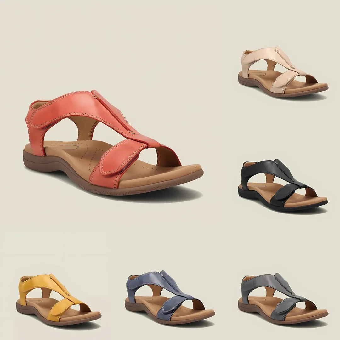 Laney | Orthopedic Leather Sandal