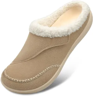 LeIsfIt Womens Wide Slippers Adjustable Diabetic Slippers Memory Foam Swollen Arthritis Edema House Shoes Indoor Outdoor