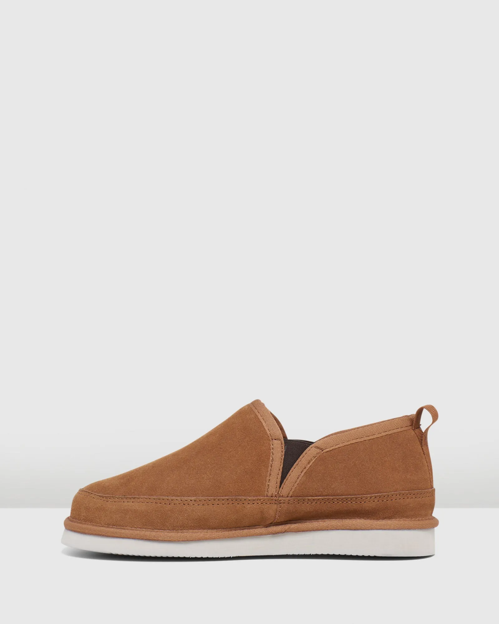 Leopold Chestnut Suede