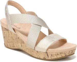LifeStride Women's Delta 2 Strappy Wedge Sandal