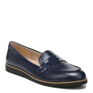 LifeStride Womens Zee Loafer, Navy Shiny, 6.5 US