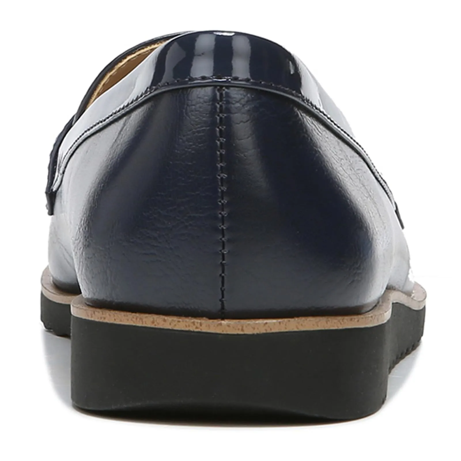 LifeStride Womens Zee Loafer, Navy Shiny, 6.5 US