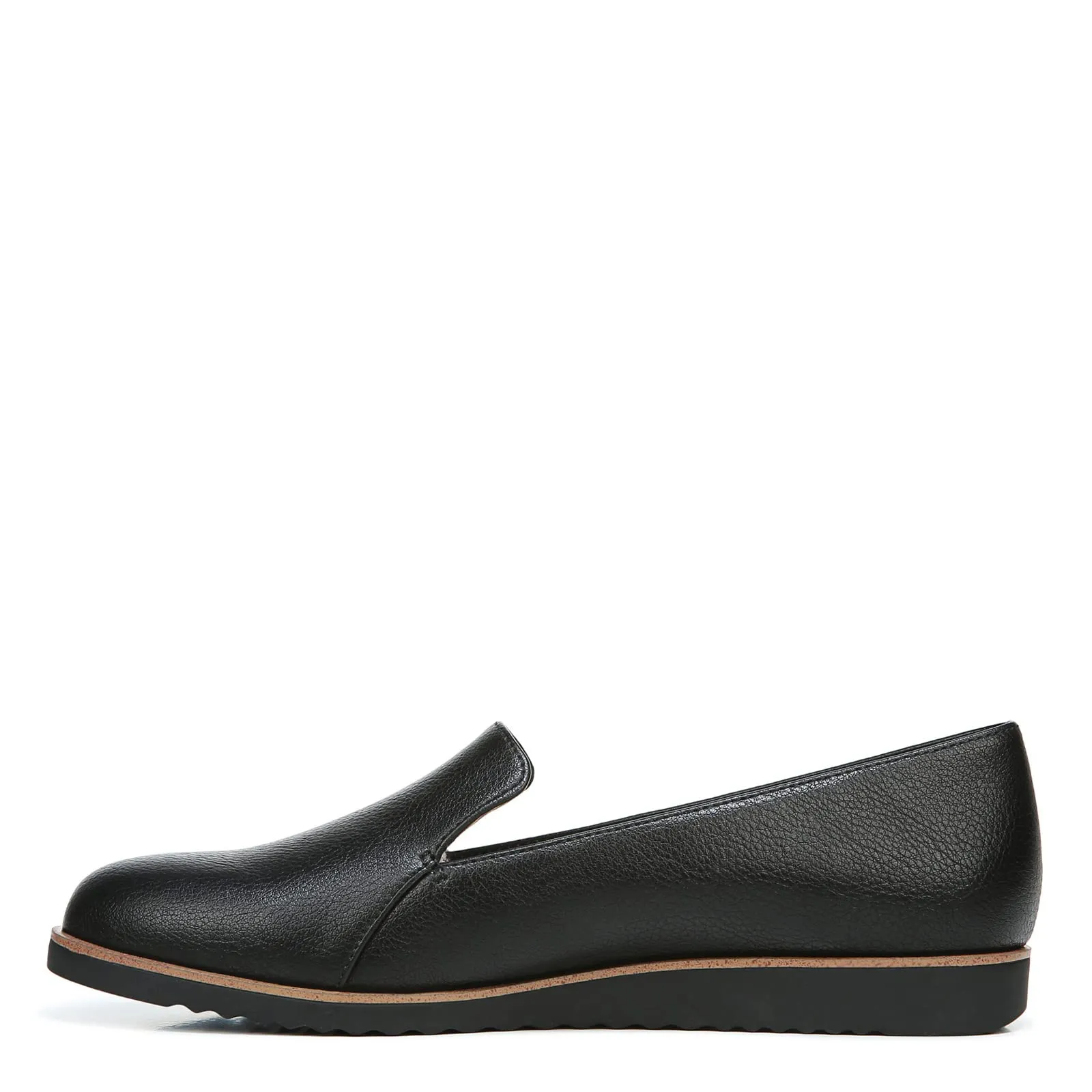 LifeStride Womens Zendaya Loafer, Black, 9 Wide US
