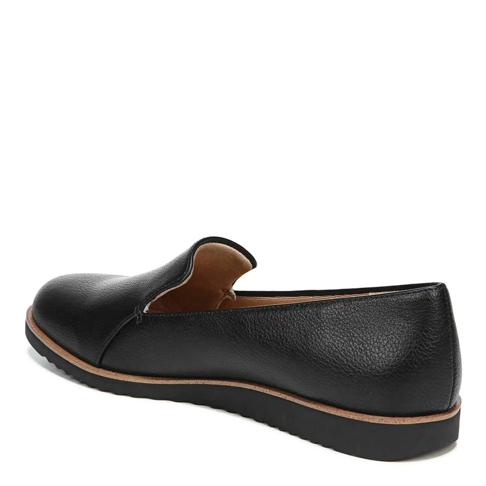 LifeStride Womens Zendaya Loafer, Black, 9 Wide US