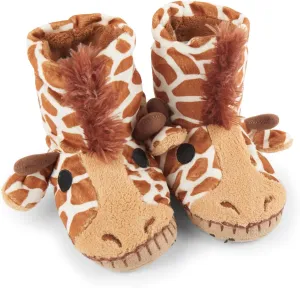 Little Blue House by Hatley Girls' Hi-top Slouch Animal Slipper