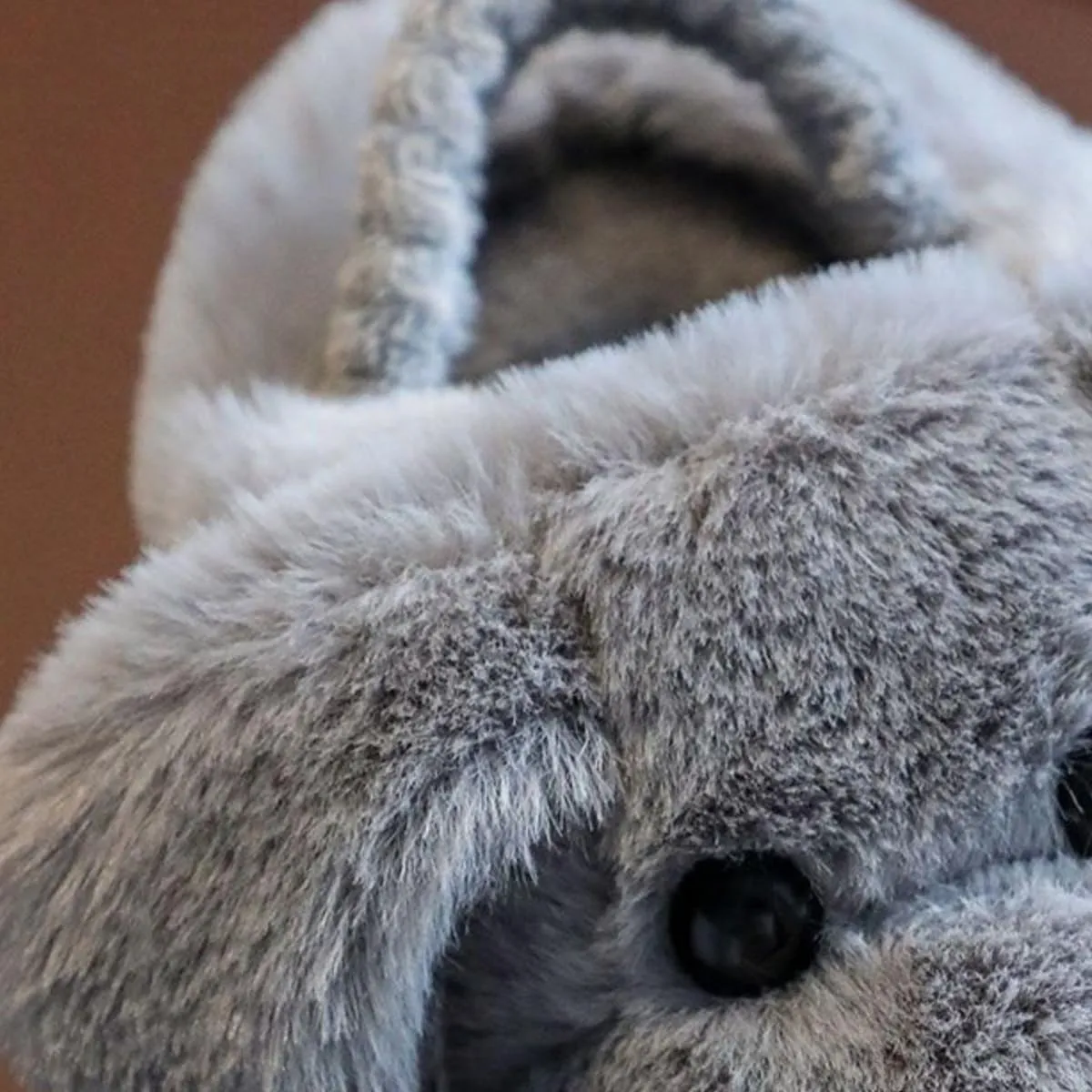 Little Girls Boys Dog Plush Slippers Toddler Doggy Warm Shoes Little Kids House Slippers Kids Fur Lined Warm Home Slipper Shoes