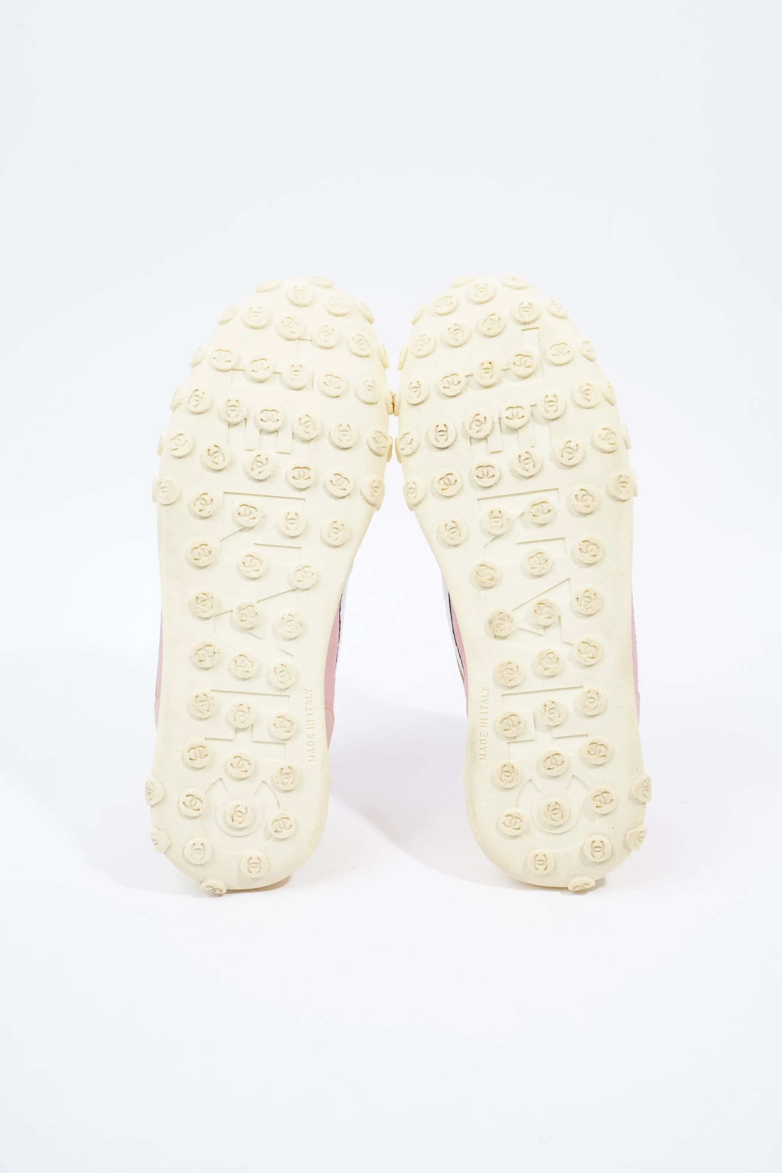 Low Top Sneaker White / Pink Mesh EU 37.5 UK 4.5