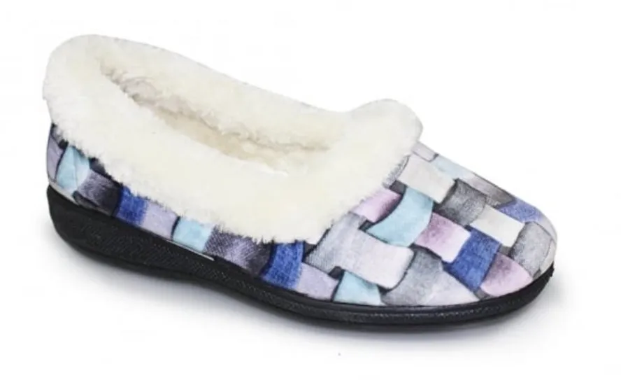 Lunar Waffle Ladies Fur Slipper KLA054