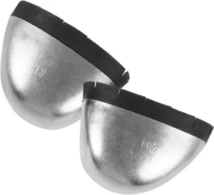 MAGICLULU 1 Pair Toe Inserts for Shoes Covers Safety Toe Protector Cover Toes Shoe Toe Cover Ingrown Guards Toe Protectors Toe Inserts for Boots Steel Toe Cap Work Shoes Toe Protector Iron