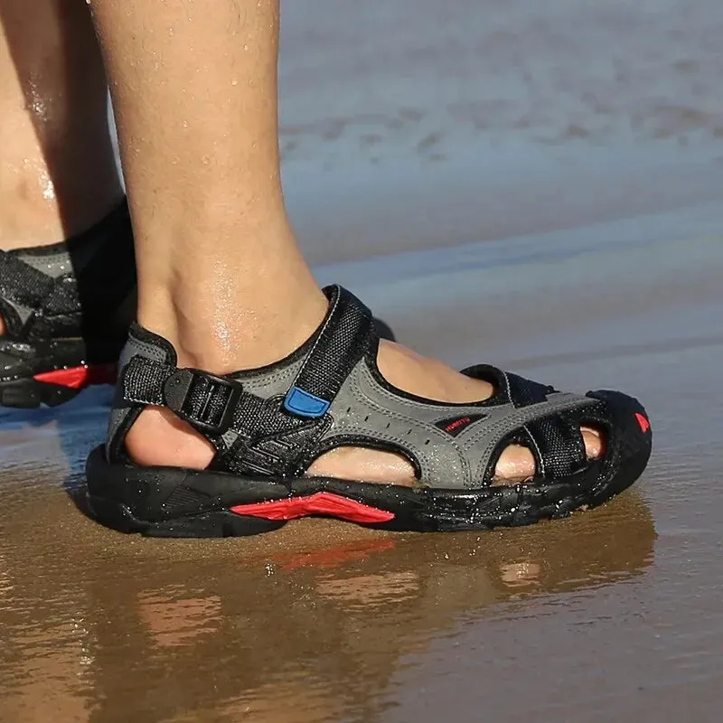 Men's Breathable Hiking Sandals with Strap