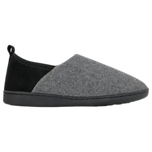 Mens Grosby Bryan Slippers Grey/Black