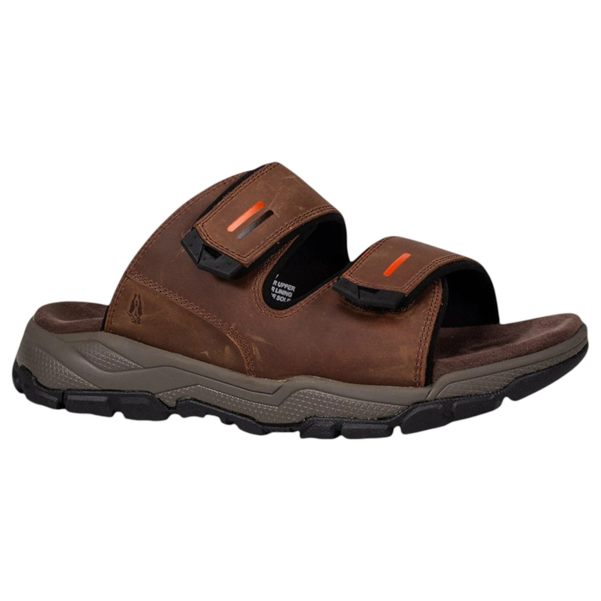 Mens Hush Puppies Tour Sandals Brown