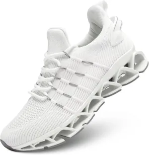 Mens Running Shoes Mesh Breathable Trail Runners Fashion Sport Blade Walking Tennis Sneakers