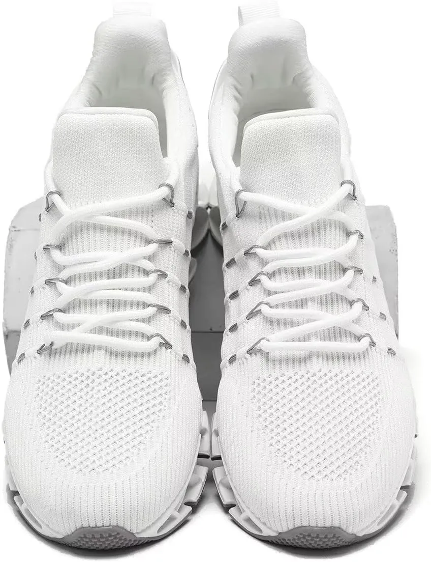 Mens Running Shoes Mesh Breathable Trail Runners Fashion Sport Blade Walking Tennis Sneakers