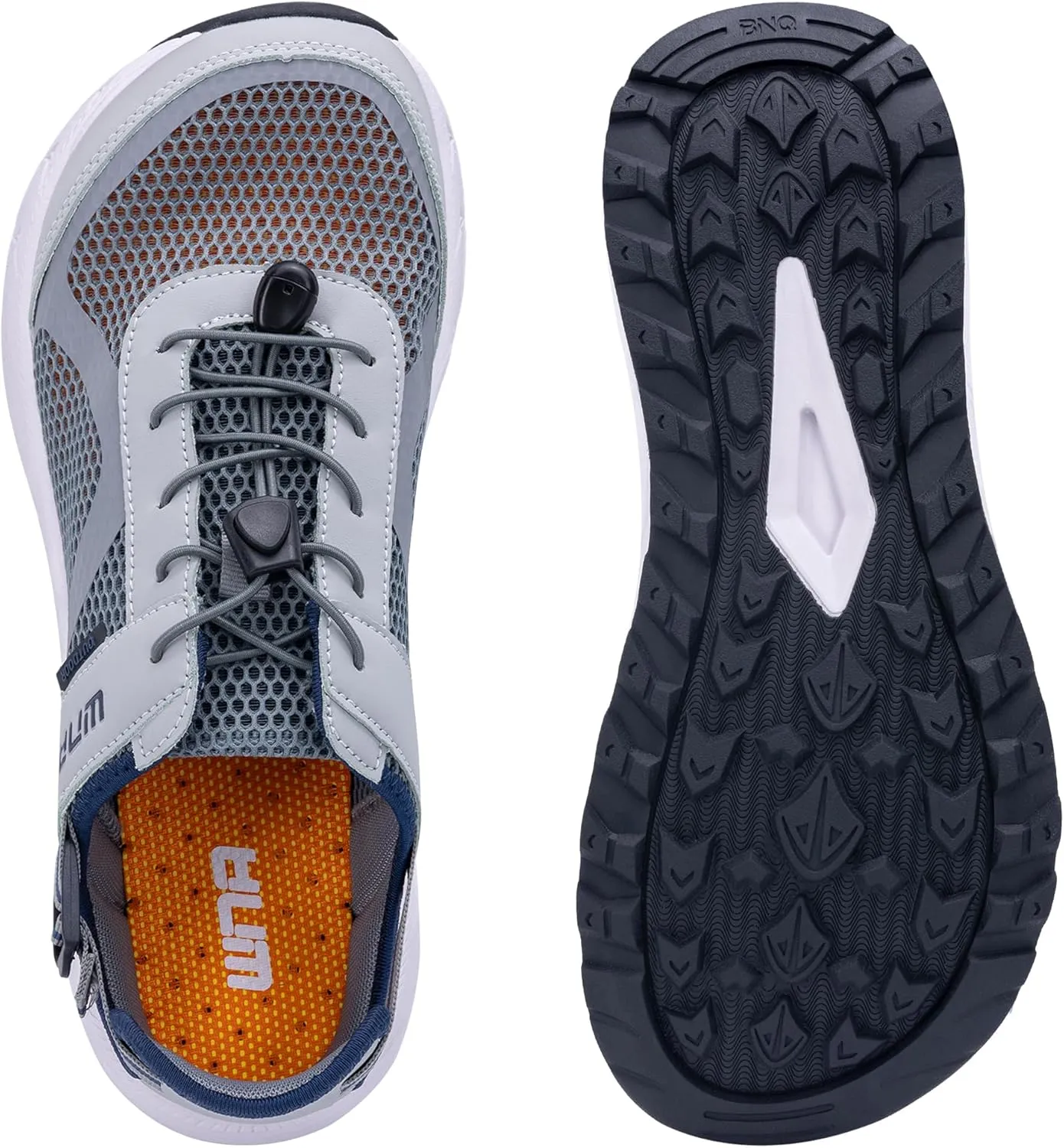 Mens Wide Hiking Sandal Summer Water Shoes Outdoor Athletic Recovery Sandals Closed Toe Walking Shoes US 8-13