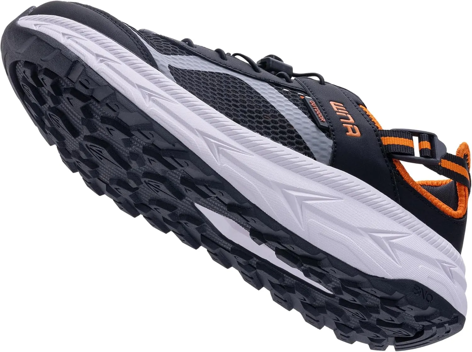 Mens Wide Hiking Sandal Summer Water Shoes Outdoor Athletic Recovery Sandals Closed Toe Walking Shoes US 8-13