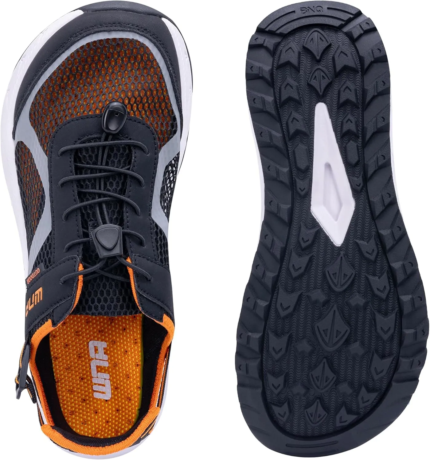 Mens Wide Hiking Sandal Summer Water Shoes Outdoor Athletic Recovery Sandals Closed Toe Walking Shoes US 8-13