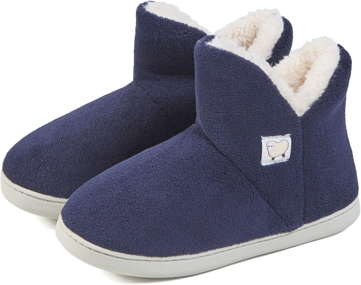 Mens Womens Comfort Slippers Plush Lining Winter Booties Slipper Memory Foam House Shoes Warm Boots Slippers