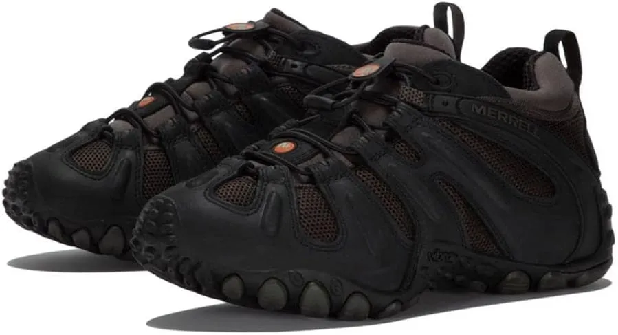 Merrell Chameleon II Stretch Men's Black/Brown Shoes Size 7