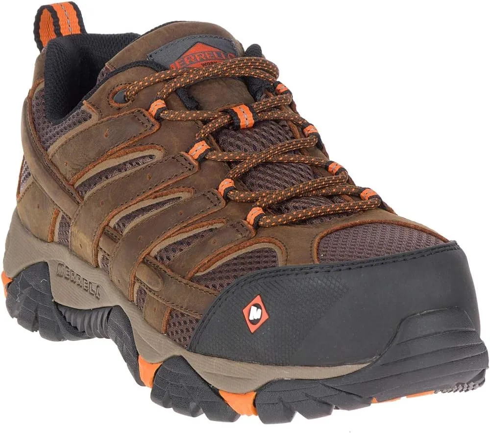 Merrell Men's Moab Vertex Vent Composite Toe Industrial Shoe