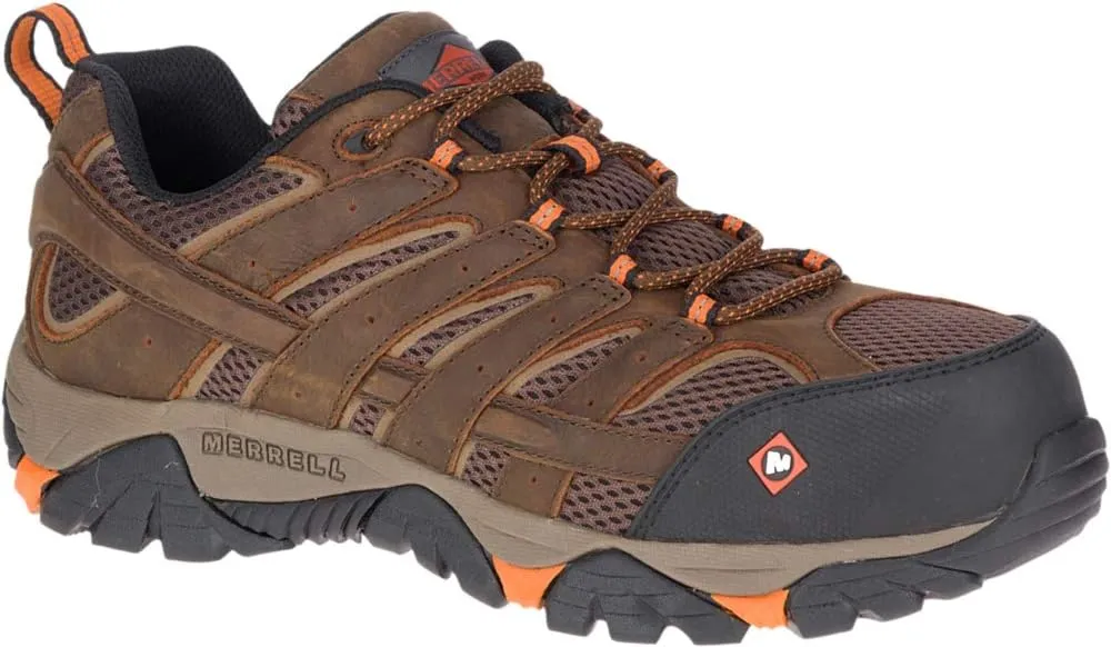 Merrell Men's Moab Vertex Vent Composite Toe Industrial Shoe