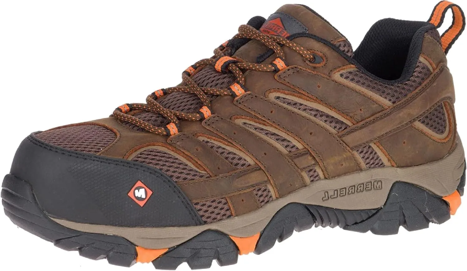 Merrell Men's Moab Vertex Vent Composite Toe Industrial Shoe