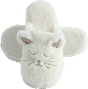 Millffy Fuzzy Cat Animal Slippers Animal Raccoon Non-Slip Fluffy Memory Foam Home Cozy Slipper Gifts for Women Girls
