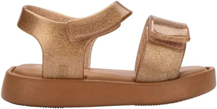 mini melissa Jump Sandals for Babies & Toddlers - Papete Jelly Sandal w/Velcro Fastener, Comfy Sandals for Toddler Girls