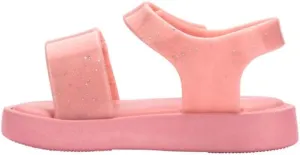 mini melissa Jump Sandals for Babies & Toddlers - Papete Jelly Sandal w/Velcro Fastener, Comfy Sandals for Toddler Girls