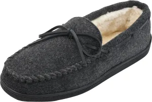 Minnetonka Men's Pile Lined Hardsole Slipper