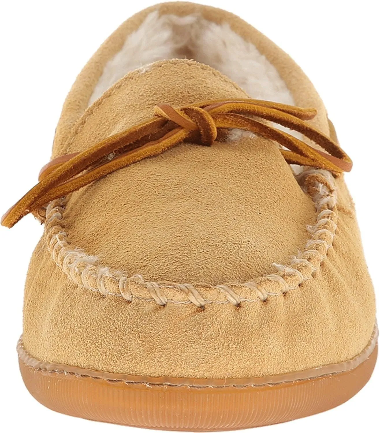 Minnetonka Men's Pile Lined Hardsole Slipper